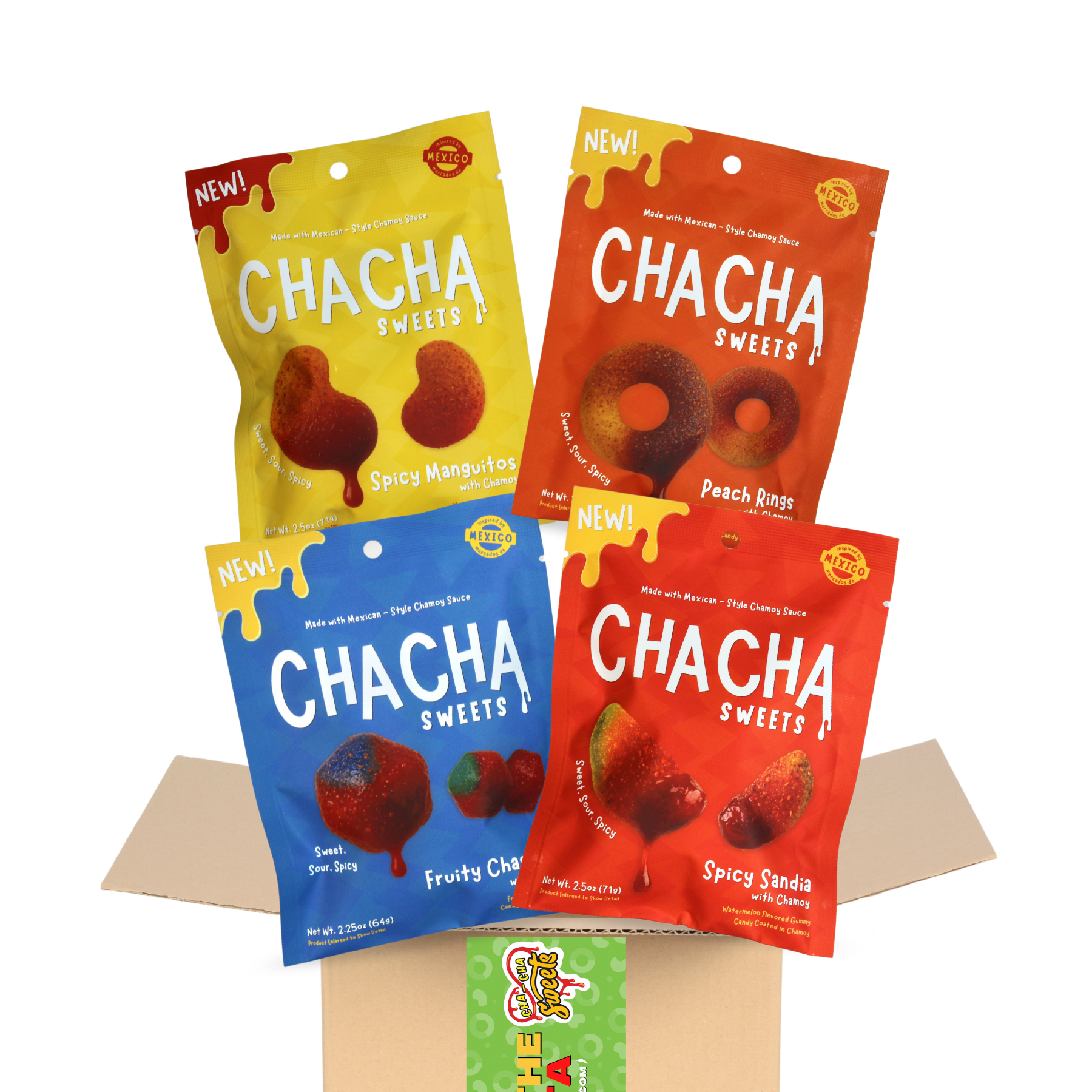 The Smalls Variety Pack (4pk) SMALL BAGS – Cha-Cha Sweets
