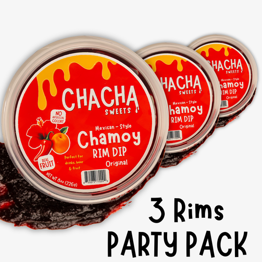 3 Chamoy Rims Party Pack