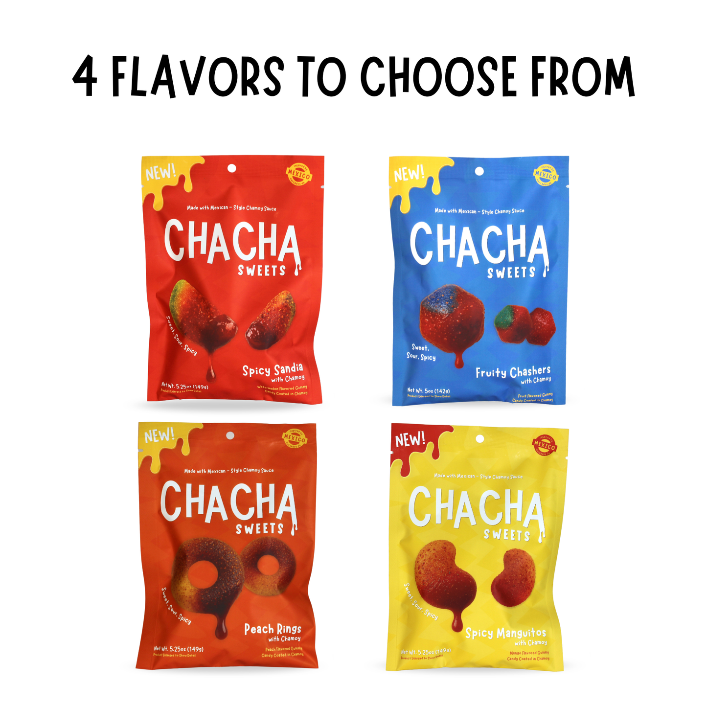 Build 3 Pack with FREE CHAMOY BOTTLE