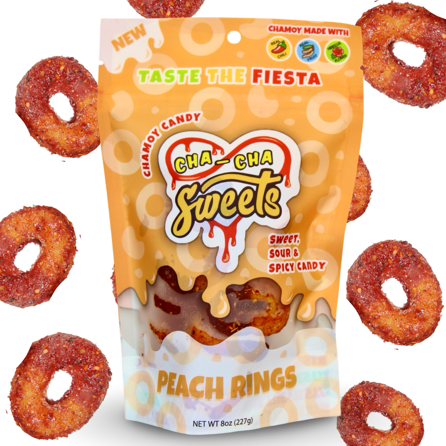 Cha-Cha Peach Rings