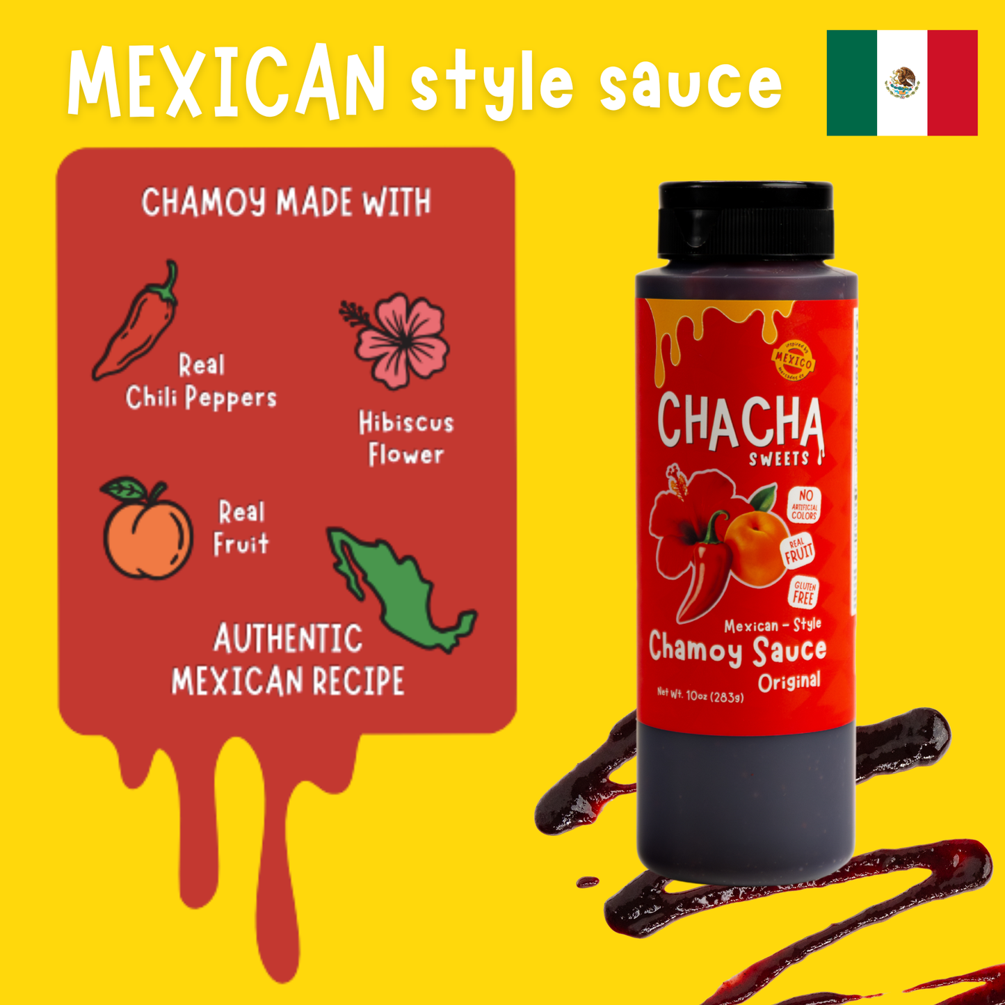 Build 3 Pack with FREE CHAMOY BOTTLE